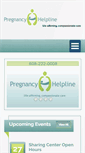 Mobile Screenshot of pregnancyhelpline.net